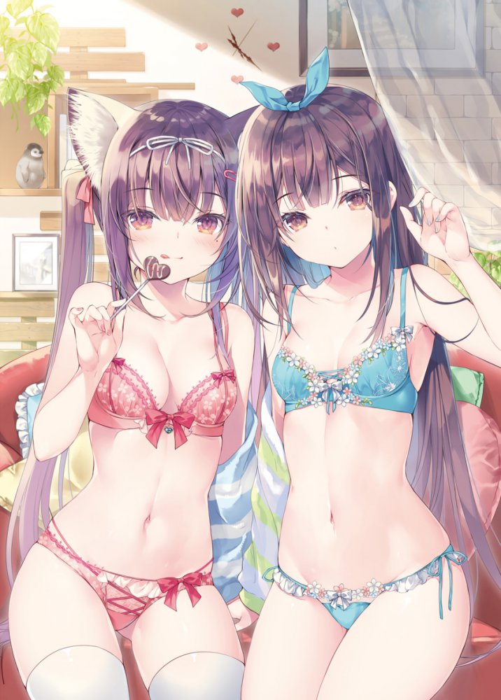 【二次】下着姿女子画像【エロ】　その８